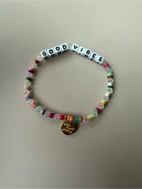 Good Vibes Multicolor Beaded Bracelet